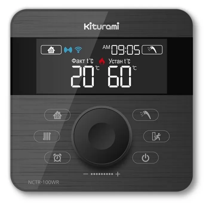 Термостат Kiturami NCTR-100WR с Wi-Fi (арт. S121110072) Термостат Kiturami NCTR-100WR с Wi-Fi (арт. S121110072)