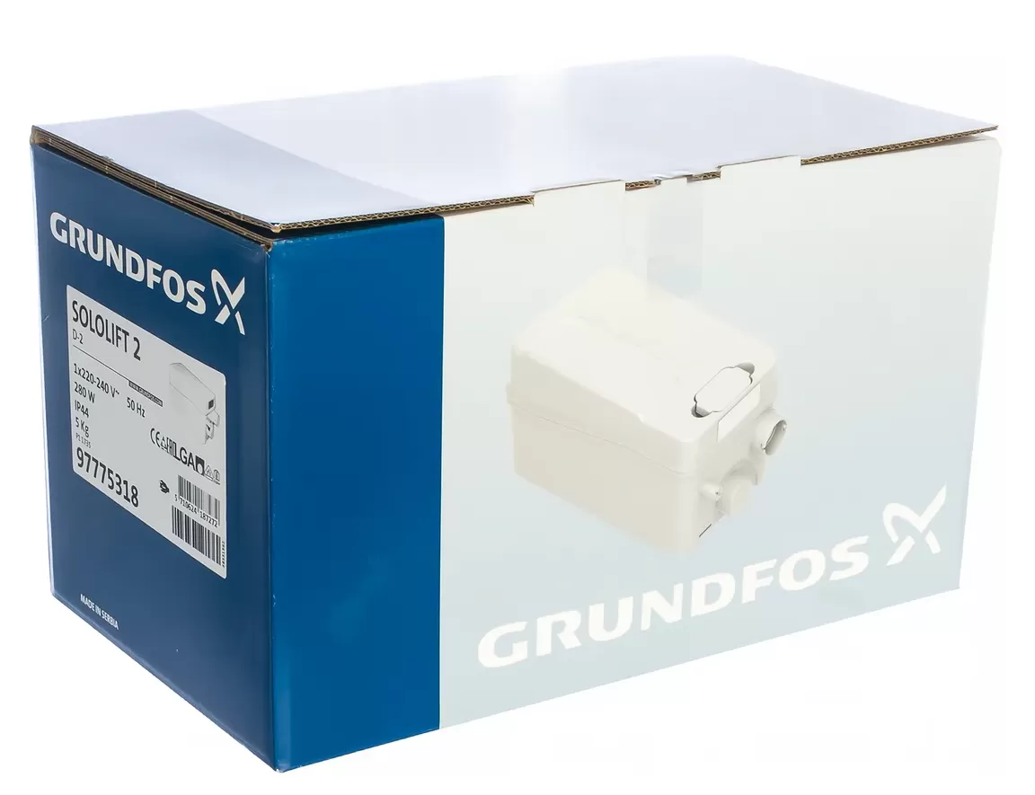 Канализационная установка Grundfos Sololift 2 D-2