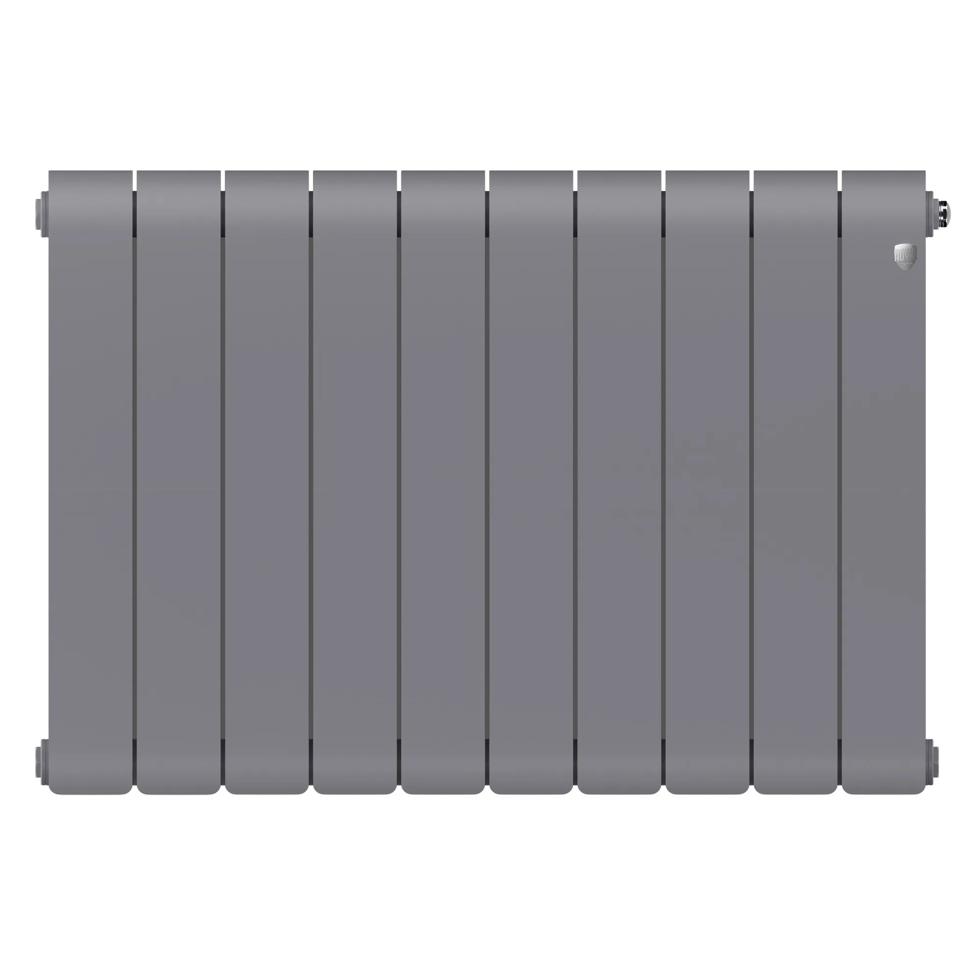 Радиатор биметаллический Royal Thermo Infinity 500 Silver Satin 10 секций, боковое подключение Радиатор биметаллический Royal Thermo Infinity 500 Silver Satin 10 секций, боковое подключение