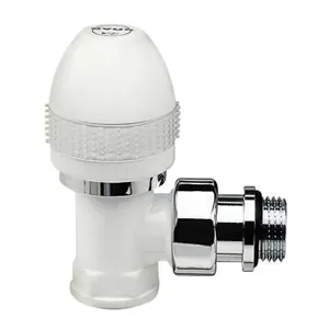 Вентиль SR Rubinetterie Ovus угловой 1/2", цвет белый (0435-1500VC0A)