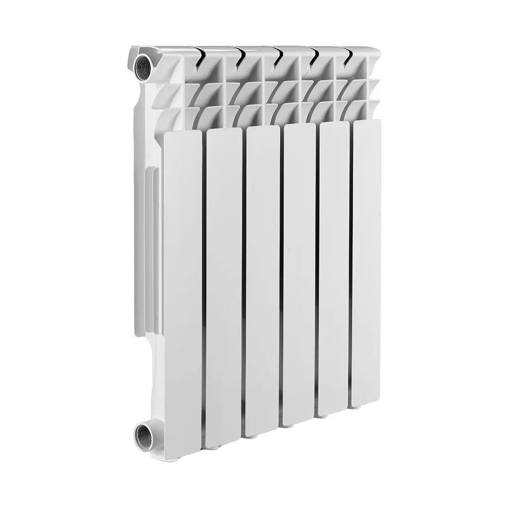 Радиатор алюминиевый SMART Install Easy One 500 10 секций, боковое подключение