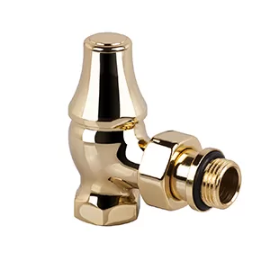 Запорный клапан SR Rubinetterie Old Style угловой 1/2", цвет золото (0341-1500D000) Запорный клапан SR Rubinetterie Old Style угловой 1/2", цвет золото (0341-1500D000)