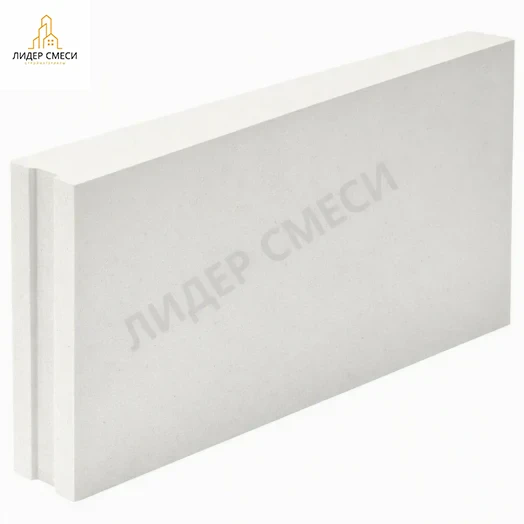 Силикатная пазогребневая плита 80мм Силикатная пазогребневая плита 80мм