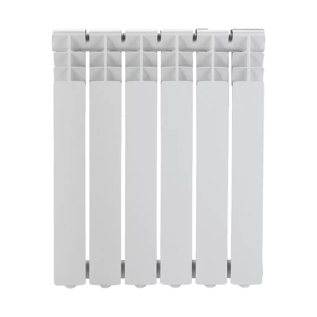 Радиатор алюминиевый SMART Install Easy One 500 6 секций, боковое подключение Радиатор алюминиевый SMART Install Easy One 500 6 секций, боковое подключение