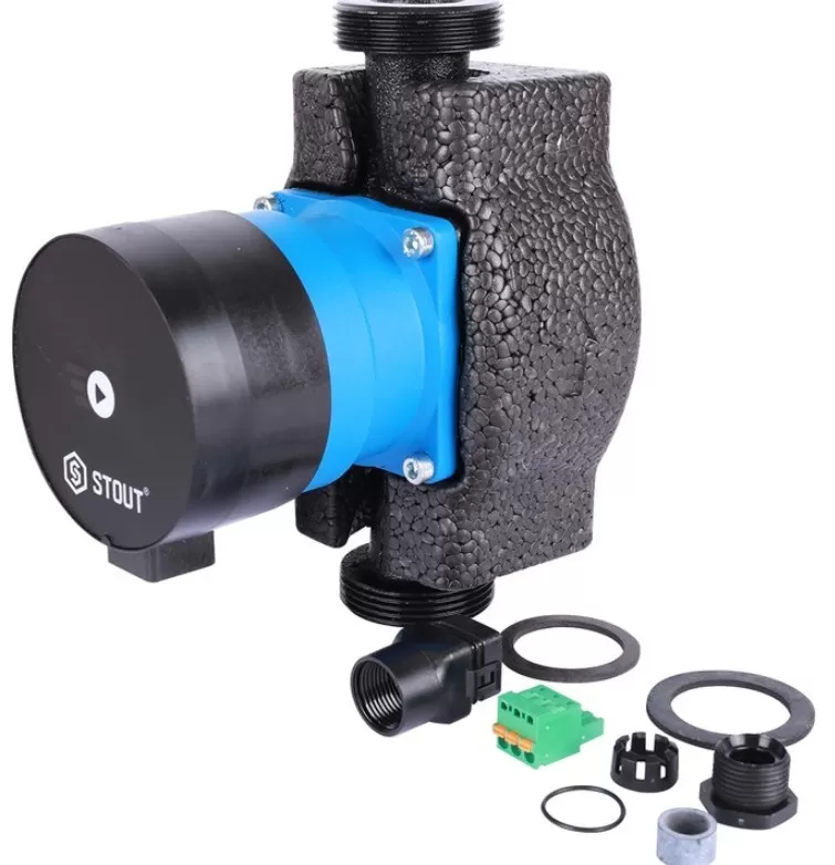 Циркуляционный насос Stout Mini 25/60 - 180 мм (SPC-0002-2560180)