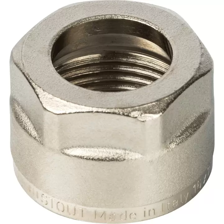 Евроконус с накидной гайкой STOUT 16x2,2х3/4" обжим (цанговый) (SFC-0020-001622)