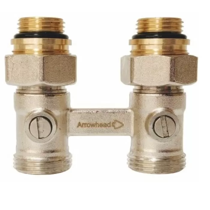 Узел подключения радиатора H-образный Arrowhead Element прямой 3/4"Н - 1/2"В (216032) Узел подключения радиатора H-образный Arrowhead Element прямой 3/4"Н - 1/2"В (216032)