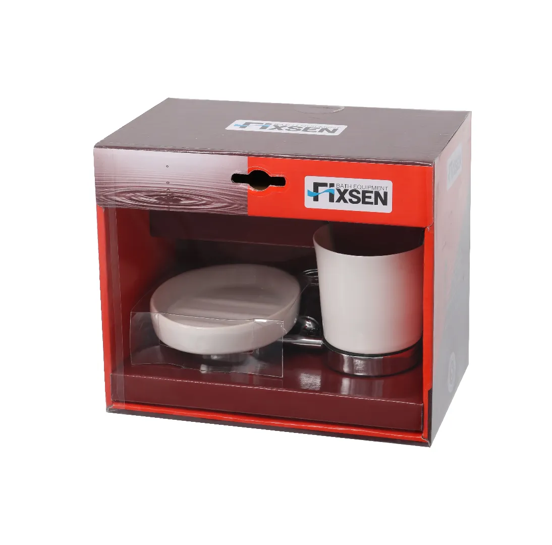 Мыльница+подстаканник FIXSEN Best (FX-71606+08)
