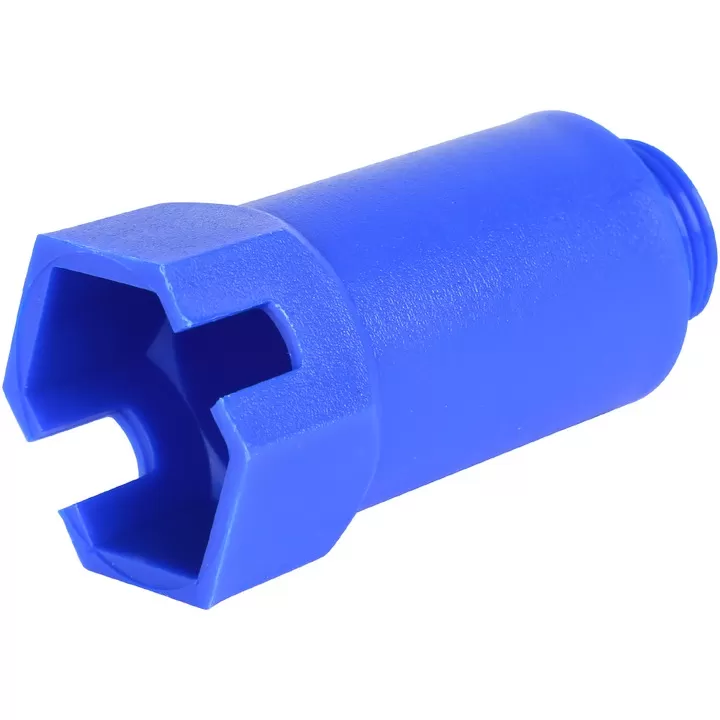 Пробка с наружной резьбой STOUT 1/2", синяя (SFA-0035-100012)