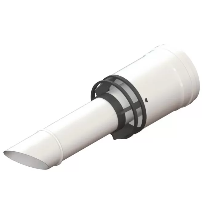 Насадка для дымохода Bravo 60/100 L=370 мм (антиобледенение) (BR.01.009) Насадка для дымохода Bravo 60/100 L=370 мм (антиобледенение) (BR.01.009)