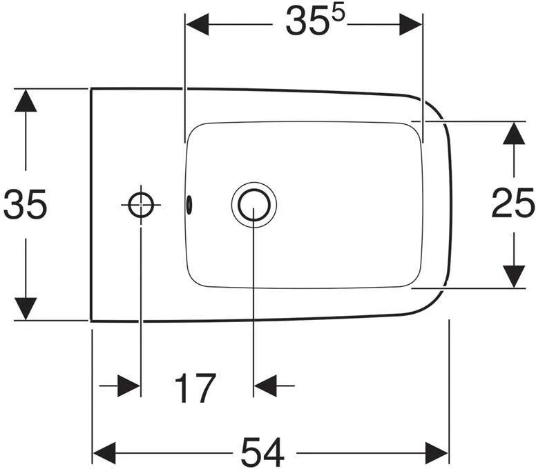 Биде подвесное Geberit It 231910000 белый
