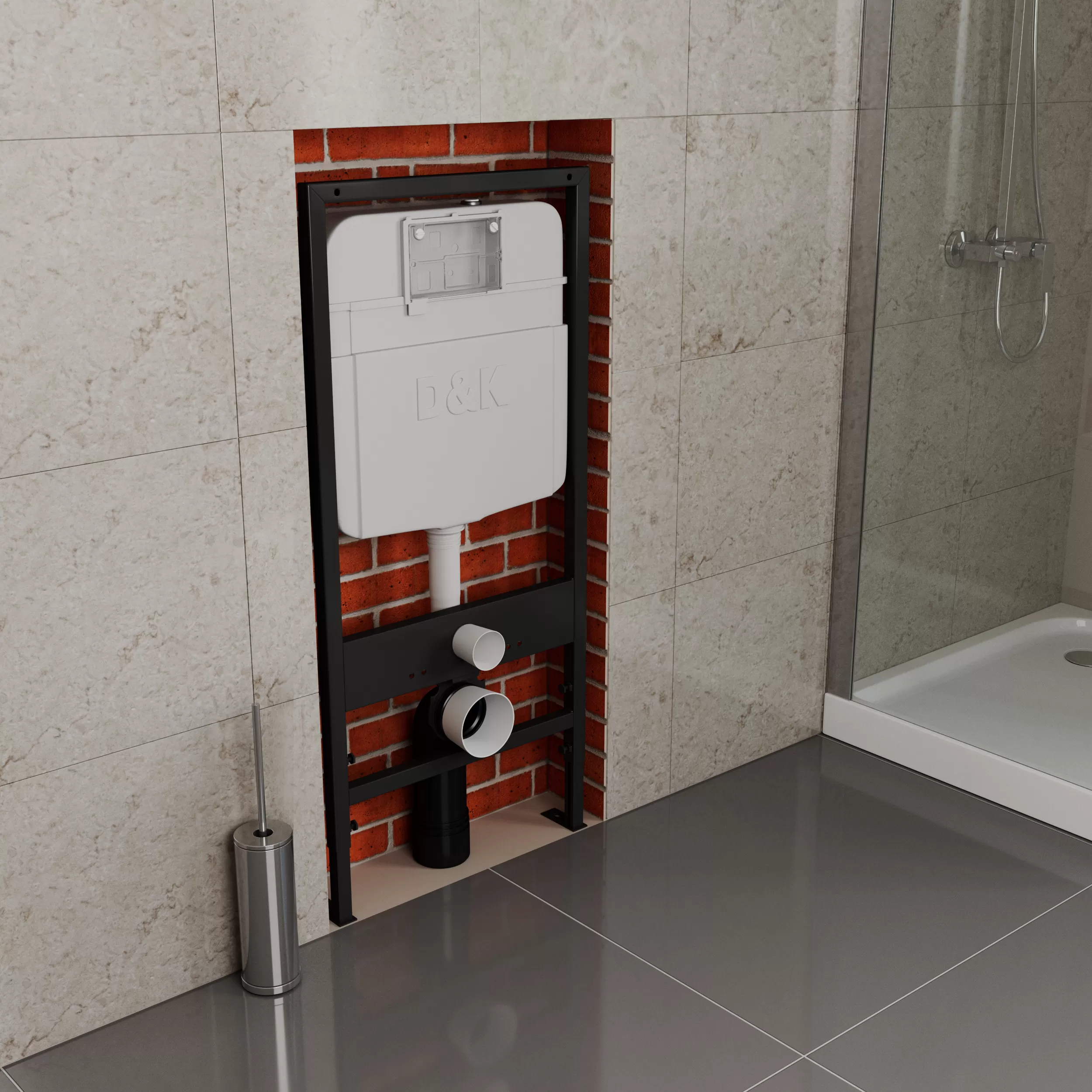 Инсталляция рамная D&K 550*100*1190мм (DI8055119)
