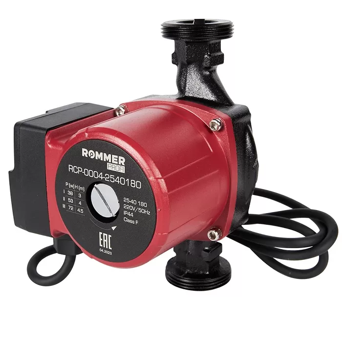 Циркуляционный насос Rommer Profi 25/40-180 трехскоростной (RCP-0004-2540180)
