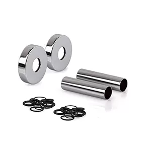 Комплект декоративных трубок SR Rubinetterie 70хD 18-20-1/2" цвет хром (0491-1500C070)