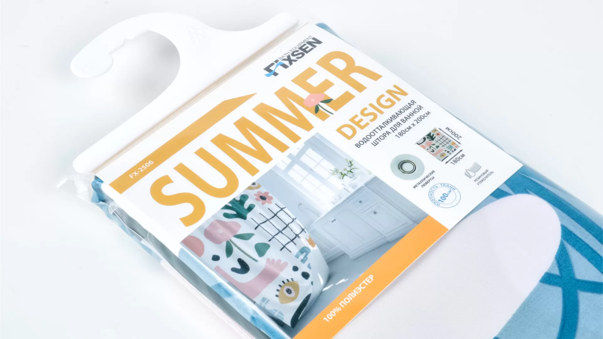 Штора для ванной Fixsen Design Summer (FX-2506) Штора для ванной Fixsen Design Summer (FX-2506)