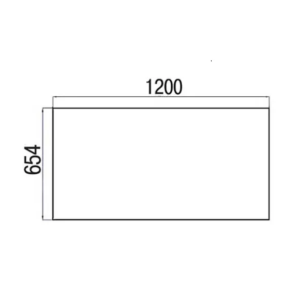 Зеркало Акватон Отель 120 (1A101402OT010)