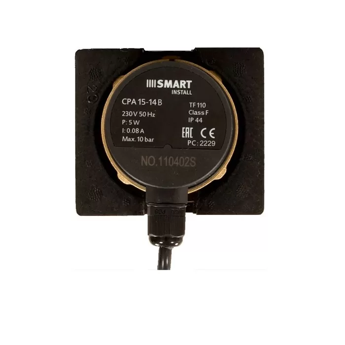 Насос циркуляционный для ГВС Smart Install CPA 15-14B 80мм 5Вт 1x230В 50Гц (110402S) Насос циркуляционный для ГВС Smart Install CPA 15-14B 80мм 5Вт 1x230В 50Гц (110402S)