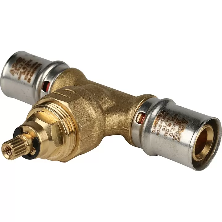 Вентиль Stout с хромированными ручками 20x20 (SFP-0014-002020) Вентиль Stout с хромированными ручками 20x20 (SFP-0014-002020)