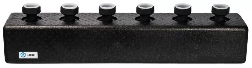 Коллектор Stout 1 на 3 отопительных контура (SDG-0016-004003)