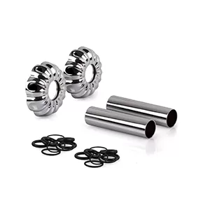 Комплект декоративных трубок SR Rubinetterie ретро 160хD 18-20-1/2" цвет хром (0497-1500C160) Комплект декоративных трубок SR Rubinetterie ретро 160хD 18-20-1/2" цвет хром (0497-1500C160)