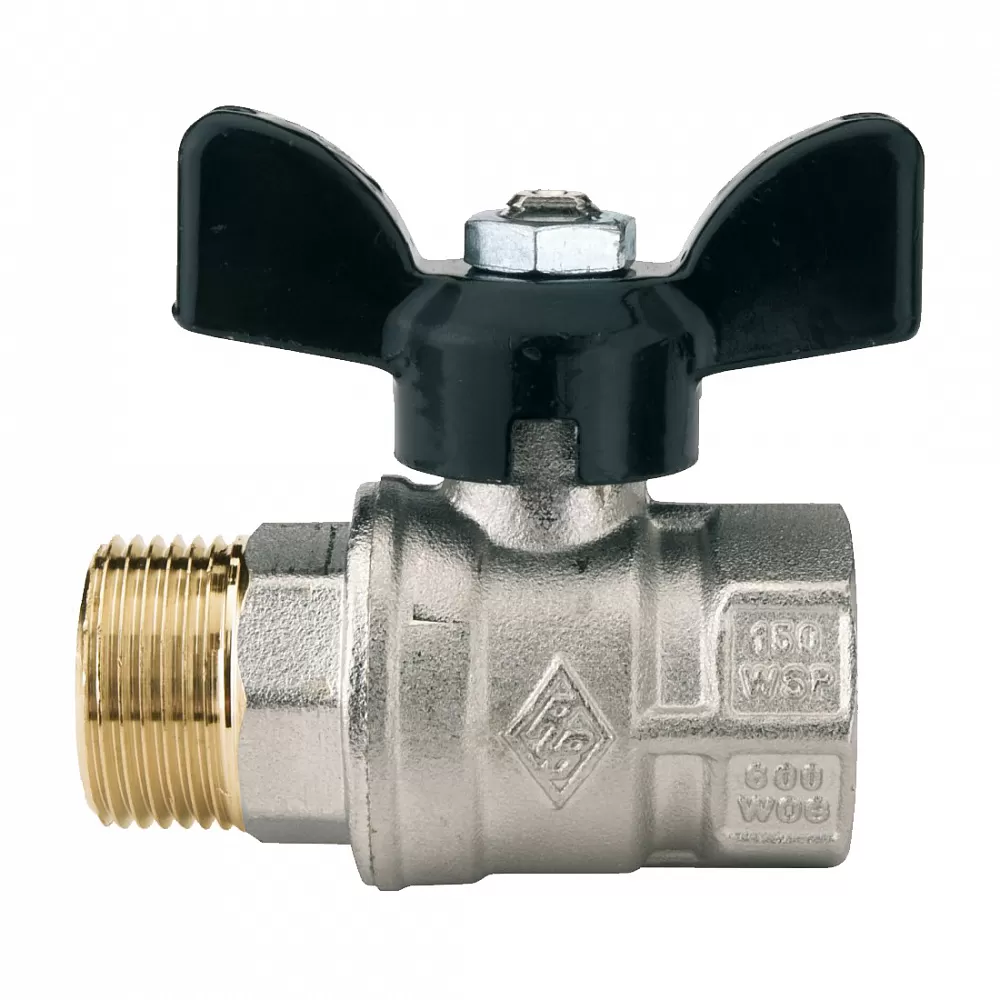 Кран шаровый Rubinetterie Bresciane UNI-SFER вн/нар 1/2" (арт. 152104000) Кран шаровый Rubinetterie Bresciane UNI-SFER вн/нар 1/2" (арт. 152104000)