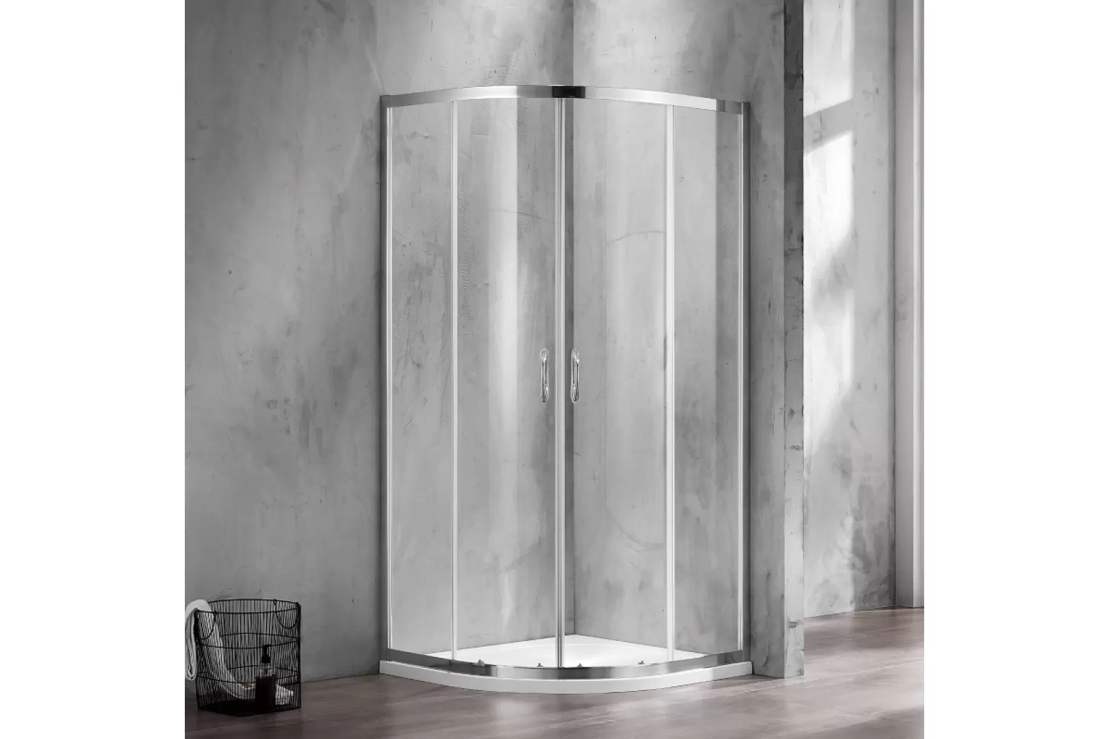 Душевое ограждение Azario MILTON 90x90x200, без поддона, Easy clean (AZ-ND2142 900)