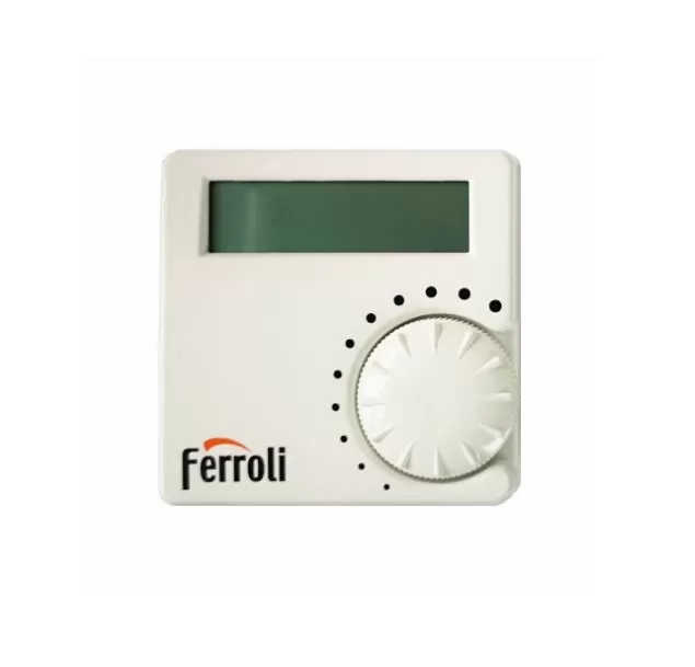 Термостат комнатный Ferroli HRT177WS Room thermostat (46361210) Термостат комнатный Ferroli HRT177WS Room thermostat (46361210)