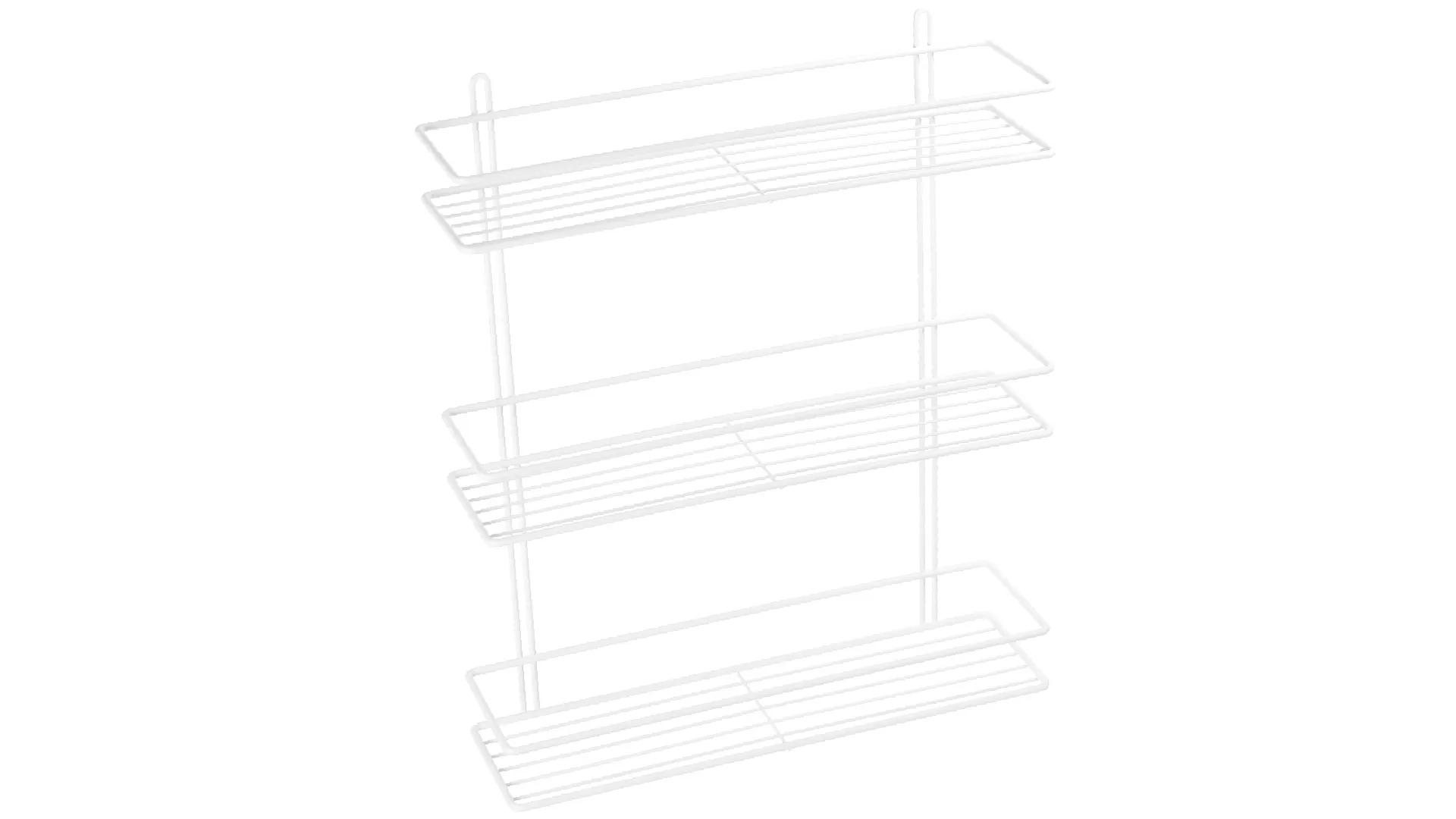Полка тройная Fixsen белая (FX-730W-3) Полка тройная Fixsen белая (FX-730W-3)