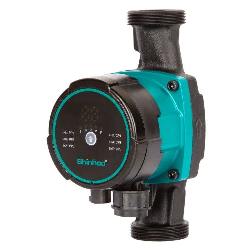 Циркуляционный энергоэффективный насос Shinhoo MASTER S 25-6 130 1x230V (71111001) Циркуляционный энергоэффективный насос Shinhoo MASTER S 25-6 130 1x230V (71111001)