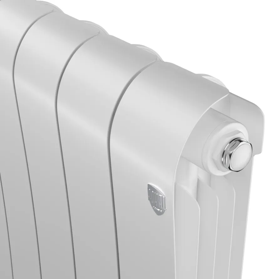 Радиатор биметаллический Royal Thermo Infinity 300 Bianco Traffico VR80 12 секций, нижнее подключение Радиатор биметаллический Royal Thermo Infinity 300 Bianco Traffico VR80 12 секций, нижнее подключение