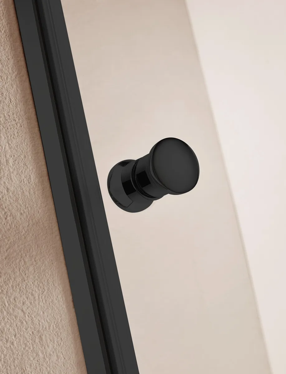 Душевая дверь Cezares Eco 80x190 мм, прямоугольная, nero (ECO-O-B-1-80-C-NERO)