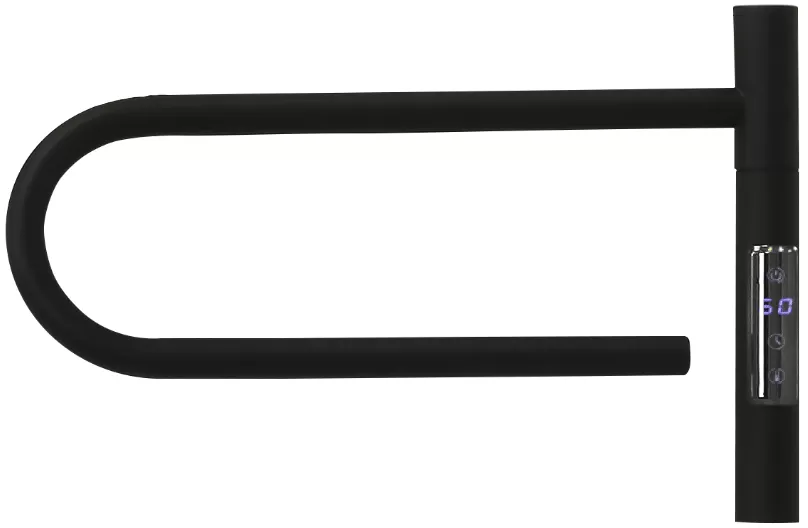 Полотенцесушитель электрический Vincea VTD-1P1BE 39x25, черный, таймер Полотенцесушитель электрический Vincea VTD-1P1BE 39x25, черный, таймер