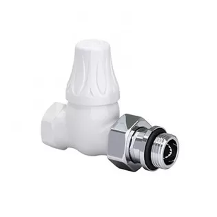 Запорный клапан SR Rubinetterie Old Style прямой 1/2", цвет белый (0342-1500VC0A) Запорный клапан SR Rubinetterie Old Style прямой 1/2", цвет белый (0342-1500VC0A)