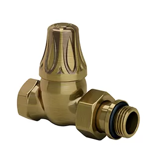 Запорный клапан SR Rubinetterie Floral Old Style прямой 1/2", цвет бронза (0397-1500Z000) Запорный клапан SR Rubinetterie Floral Old Style прямой 1/2", цвет бронза (0397-1500Z000)