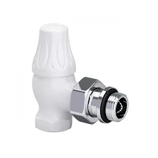 Запорный клапан SR Rubinetterie Old Style угловой 1/2", цвет белый (0341-1500VC0A) Запорный клапан SR Rubinetterie Old Style угловой 1/2", цвет белый (0341-1500VC0A)