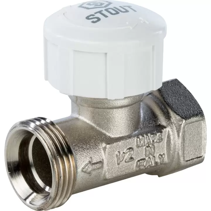 Клапан Stout термостатический прямой 1/2" 30х1,5 (под термоголовку) (SVT-0001-000015) Клапан Stout термостатический прямой 1/2" 30х1,5 (под термоголовку) (SVT-0001-000015)