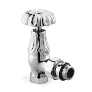 Вентиль SR Rubinetterie Floral Old Style угловой 1/2", цвет хром (0337-1500C000) Вентиль SR Rubinetterie Floral Old Style угловой 1/2", цвет хром (0337-1500C000)