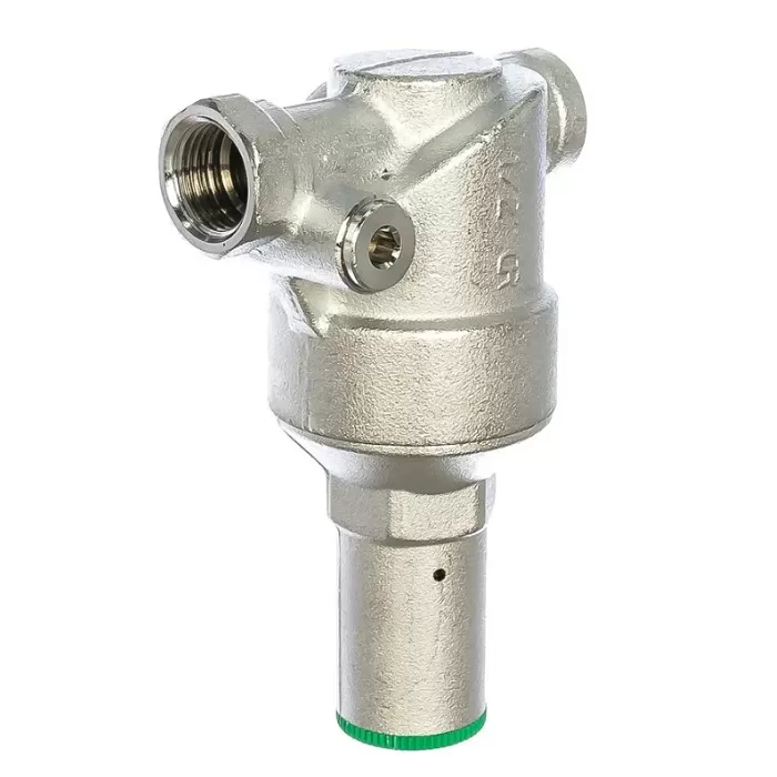 Хромированный редуктор FAR 1/2" ВР мембранный с манометром 1-6 атм (FA 2855 12)