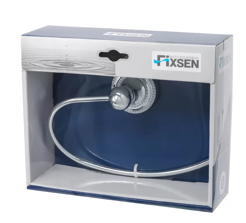 Полотенцедержатель FIXSEN Style полукольцо (FX-41111) Полотенцедержатель FIXSEN Style полукольцо (FX-41111)