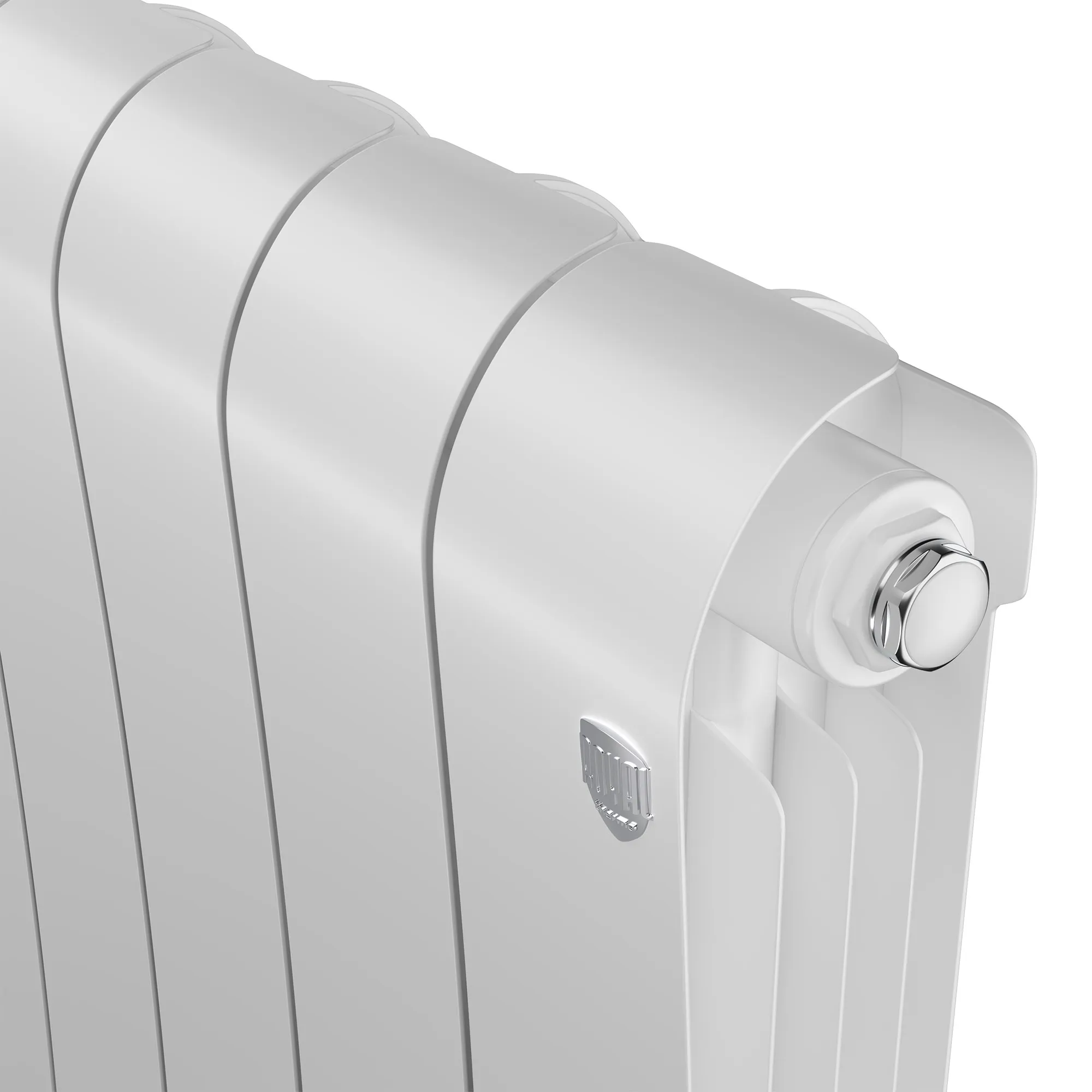 Радиатор биметаллический Royal Thermo Infinity 500 Bianco Traffico 10 секций, боковое подключение