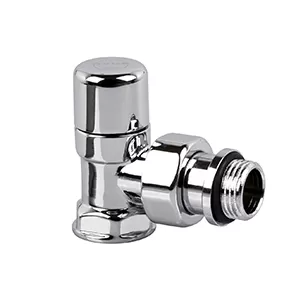 Запорный клапан SR Rubinetterie Ovus угловой 1/2", цвет хром (0453-1500C000) Запорный клапан SR Rubinetterie Ovus угловой 1/2", цвет хром (0453-1500C000)