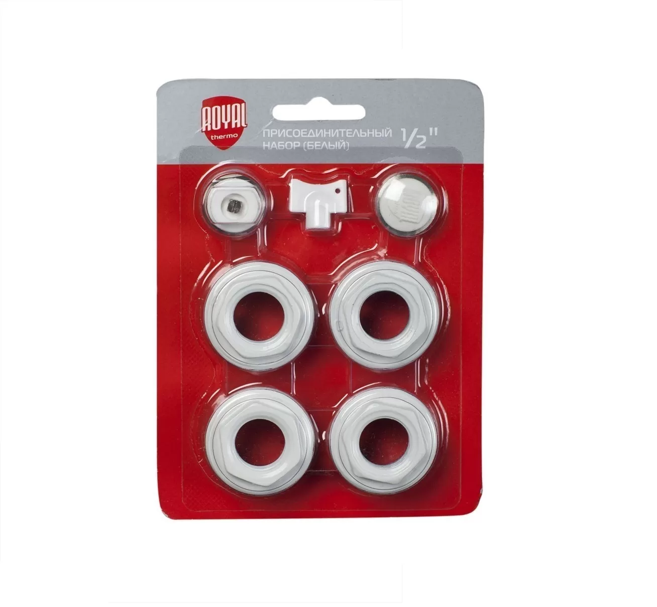 Монтажный комплект Royal Thermo 1/2" для радиаторов белый (НС-1156746)