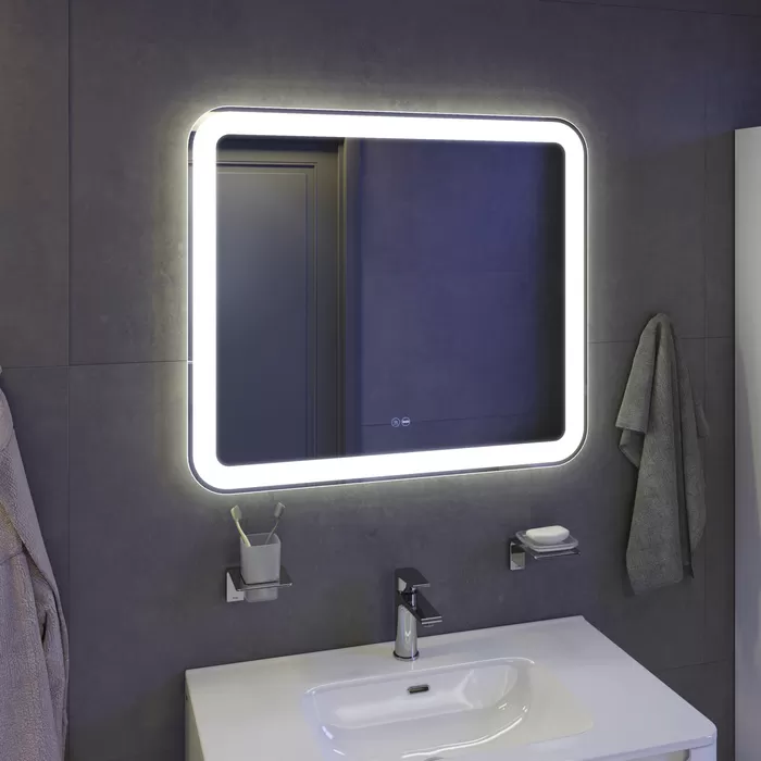 Тумба с раковиной Iddis  Edifice белая,  80 см (EDI80WFi95K)