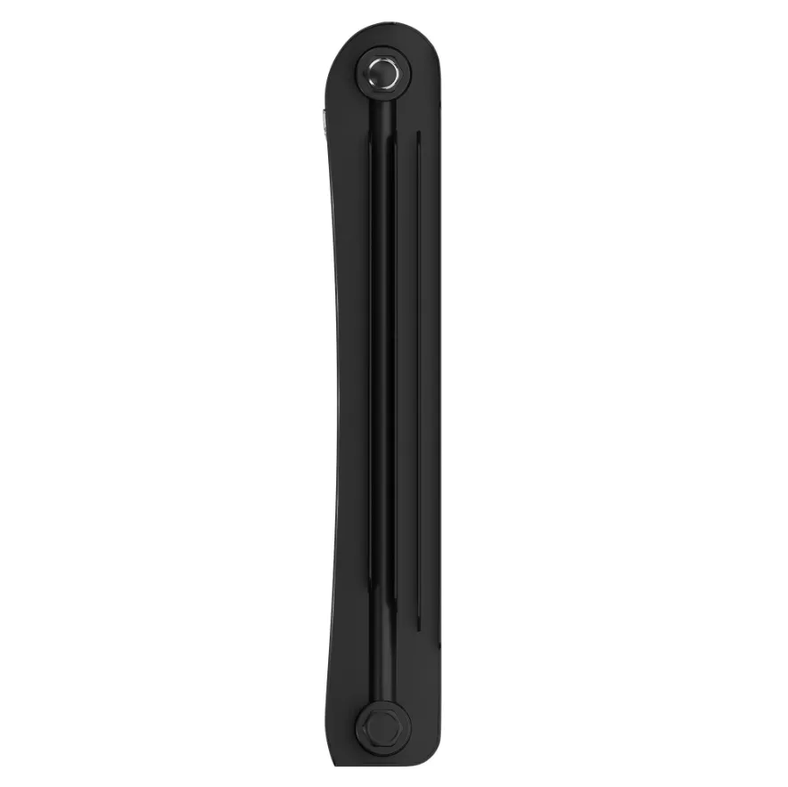 Радиатор биметаллический Royal Thermo Infinity 300 Noir Sable 8 секций, боковое подключение