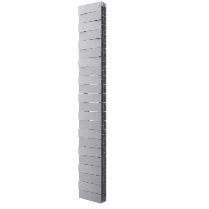 Радиатор Royal Thermo Piano Forte Tower 300 Silver Satin вертикальный, 22 секций Радиатор Royal Thermo Piano Forte Tower 300 Silver Satin вертикальный, 22 секций