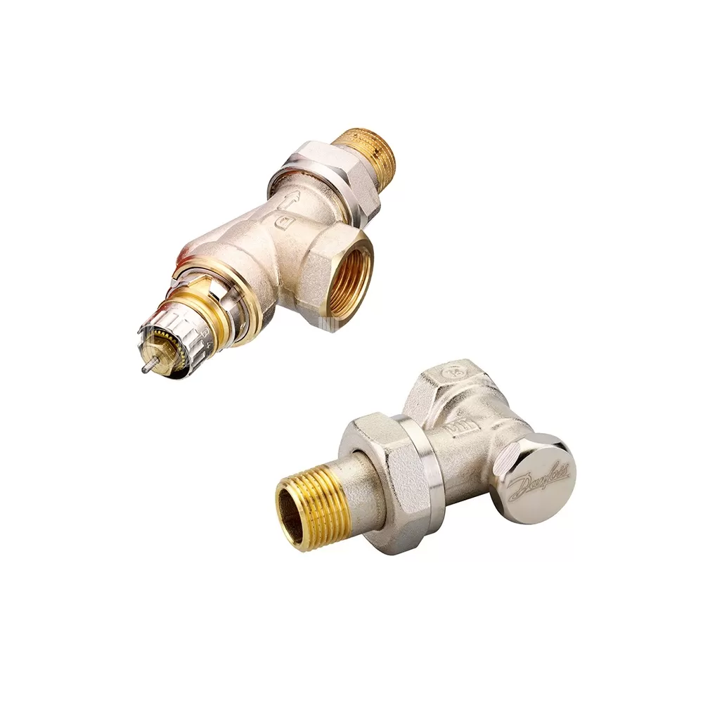 Набор термостатический для радиатора осевой Royal Thermo 1/2" Click (RTE 07.0011) Набор термостатический для радиатора осевой Royal Thermo 1/2" Click (RTE 07.0011)