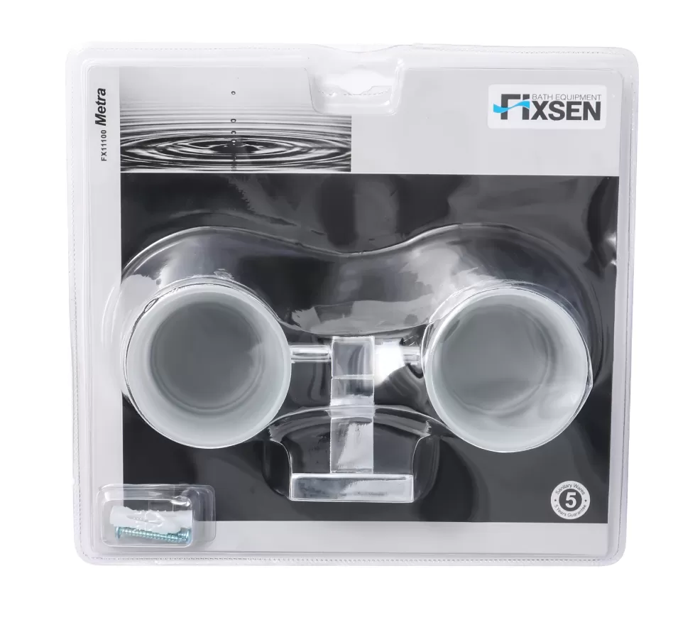 Подстаканник FIXSEN Metra двойной (FX-11107) Подстаканник FIXSEN Metra двойной (FX-11107)