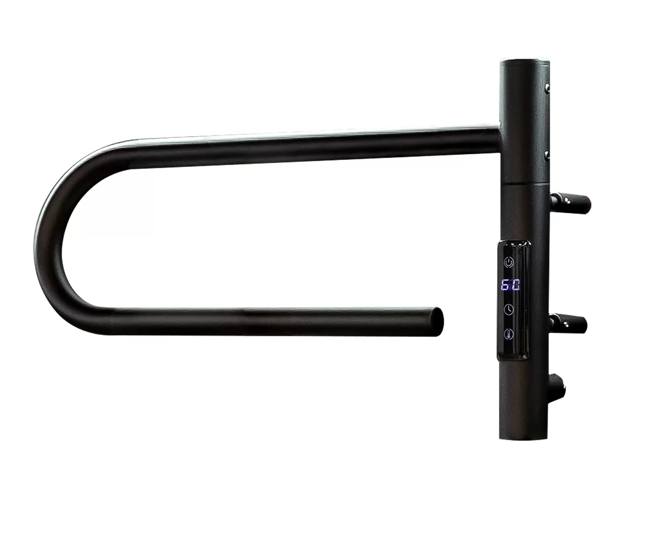 Полотенцесушитель электрический Vincea VTD-1P1BE 39x25, черный, таймер Полотенцесушитель электрический Vincea VTD-1P1BE 39x25, черный, таймер