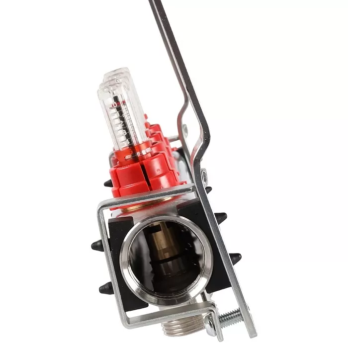 Коллектор Rommer 1"x3/4" на 4 контура с расходомерами (нерж. сталь) (RMS-1200-000004) Коллектор Rommer 1"x3/4" на 4 контура с расходомерами (нерж. сталь) (RMS-1200-000004)
