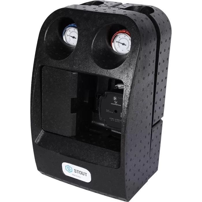 Насосная группа Stout SDG-0007 с 3-х ходовым приводным смесителем 1" с насосом Grundfos UPM3 Hybrid 25-70 (SDG-0007-002503) Насосная группа Stout SDG-0007 с 3-х ходовым приводным смесителем 1" с насосом Grundfos UPM3 Hybrid 25-70 (SDG-0007-002503)
